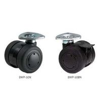 ナンシン デザインキャスター自在タイプ 60mmナイロン車輪付 BWPー60N 1セット(50個)（直送品）