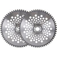 藤原産業 EーValue 山林用チップソー 2枚組 255mm×60P 67049 1セット(2組)（直送品）