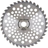 藤原産業 セフティー3 よく切れるチップソー 230mm×36P 69930 1セット(4枚)（直送品）