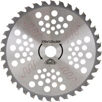 藤原産業 セフティー3 衝撃音の少ないチップソー 230mm×36P 69932 1セット(4枚)（直送品）