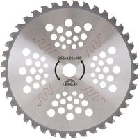 藤原産業 セフティー3 衝撃音の少ないチップソー 255mm×40P 69933 1セット(4枚)（直送品）