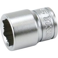 藤原産業 SK11 パーフェクトフィットソケット 15mm 差込角:9.5mm S3ー15PF 1セット(8個)（直送品）