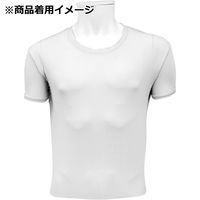 藤原産業 SK11 極冷 半袖クルーネックシャツ ホワイトグレー Mサイズ 522391WGーM 1セット(3枚)（直送品）