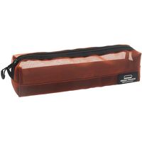 藤原産業 SK11 メッシュポーチ M オレンジ&ブラック サイズ:60×60×250 96366 1セット(4個)（直送品）