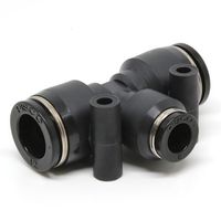 日本ピスコ PISCO チューブフィッティング PEG12-8W 1セット(10個) 558-4135（直送品）