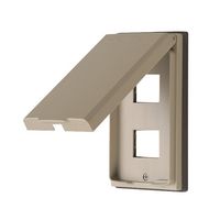 明工社 防滴プレート 2個用 ML1682 1個 63-2470-98（直送品）