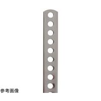 アズワン ステンレス 曲板(7mm穴)20×100 10個入 65-9697-48 1個(10個)（直送品）