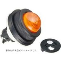 富士電機 コマンドスイッチφ30丸フレームドーム形標準表示灯 橙 DR30D0L-E3A 1個 67-8972-18（直送品）