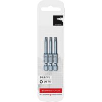 PB SWISS TOOLS ピービースイスツールズ T20 ヘクスローブビット 3本入 E6.400/20CN3 1セット（直送品）