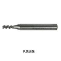 THECUT 超硬3枚刃アルミ用ミディアムスクエアエンドミル IC3ALM 4.0X12 1本（直送品）
