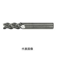 THECUT 超硬3枚刃アルミ用ミディアムスクエアエンドミル IC3ALM 8.0X20 1本（直送品）