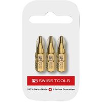 PB SWISS TOOLS ピービースイスツールズ PH2 プラスビット ショートタイプ 3本入 C6.190/2CN3 1セット（直送品）
