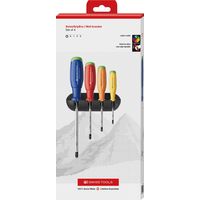 ピービースイスツールズ レインボーEVO ポジドライブドライバーセット 4本組 箱入 38243.HRBCBB 1セット（直送品）