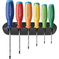 ピービースイスツールズ スイスグリップEVO レインボーEVO ヘクスローブドライバーセット 6本組 38440.HRB 1セット（直送品）