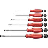 PB SWISS TOOLS ピービースイスツールズ スイスグリップEVO マイナスドライバーセット6本組 38240 1セット（直送品）