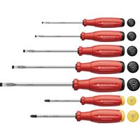 ピービースイスツールズ スイスグリップEVO ドライバーセット 7本組 (プラス・マイナス) 38252 1セット（直送品）