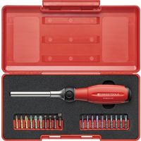 ピービースイスツールズ ツイスター ラチェットドライバーセット ギア数24 38510.Rー100Set 1セット（直送品）