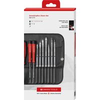 PB SWISS TOOLS ピービースイスツールズ 差替式ドライバーセット 9本組 箱入 38215.CBB 1セット（直送品）