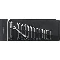 スタビレー STAHLWILLE 15本組 ラチェットコンビネーションレンチセット 17F/15 1セット（直送品）