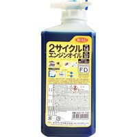 大澤ワックス BOLL 2サイクルエンジンオイル 1L 2COー1K 1セット(4個)（直送品）