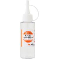 大澤ワックス BOLL トンガリクリアーボトル 100ml TCー100 1セット(14個)（直送品）