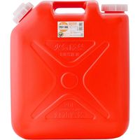 大澤ワックス BOLL 万能ポリ容器 赤 20L Xー20R 1セット(2個)（直送品）