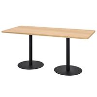 【法人限定/車上渡し】アール・エフ・ヤマカワ リスタ カフェテーブル1500×750 オーク RFRCT-1575OA 1個（直送品）