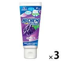 歯磨き粉 子供向け こども用 ハイチュウ歯みがき粉＜グレープ味＞ 1セット（1個×3）