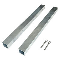 ピカコーポレイション 可搬式荷物用昇降台用 フォーク HLA-EF 1セット（直送品）