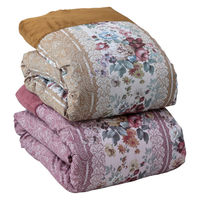 ガマカ工業 あったか毛布地掛布団カバー 2色組 ピンク+ブラウン a35681 1セット(2色入)（直送品）