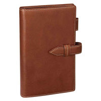 レイメイ藤井 ダ・ヴィンチ オイルレザー 聖書/バイブルサイズ 6穴 リング15mm ダークブラウン DB1408E 1個（直送品）