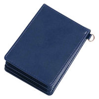 レイメイ藤井 グロワール パスケース 縦型5面窓付 ネイビー GLP1167K 1個（直送品）