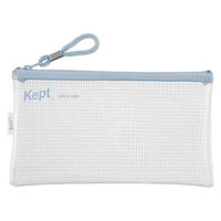 レイメイ藤井 Kept クリアペンケース ブルーグレー KPF6036A 1セット(1個×2)（直送品）