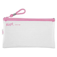 レイメイ藤井 Kept クリアペンケース リボンピンク KPF6036P 1セット(1個×2)（直送品）