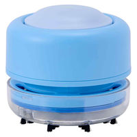 レイメイ藤井 卓上クリーナー PUSH ブルー RTC1354A 1個（直送品）