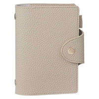 レイメイ藤井 システム手帳 ソフトファイル ポケットサイズ 6穴 リング15mm グレー WPF1417N 1個（直送品）