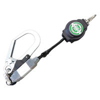 ポリマーギヤ フルハーネス用ランヤード常時巻取り式 DLNCー51S ロック機構あり 1100100003553 1本（直送品）