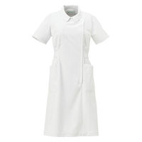 大丸白衣 ワンピース ホワイト L N767 1枚（直送品）