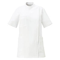 大丸白衣 レディース半袖ケーシー ホワイト 3L N771 1枚（直送品）