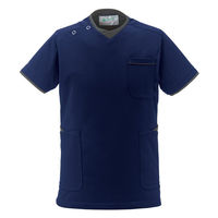 大丸白衣 兼用スクラブ ネイビー SS N713 1枚（直送品）