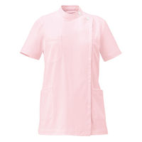 大丸白衣 レディース半袖ケーシー ピンク 4L N761 1枚（直送品）