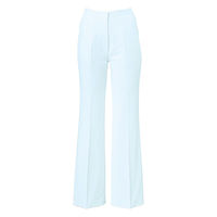 大丸白衣 レディースパンツ サックス M N873 1枚（直送品）