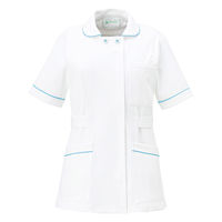 大丸白衣 レディース看護衣 サックス L N721 1枚（直送品）