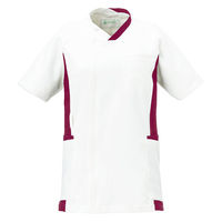 大丸白衣 兼用スクラブ ワイン S N712 1枚（直送品）