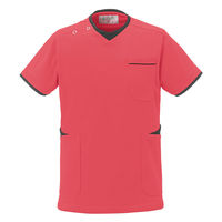 大丸白衣 兼用スクラブ ピンク SS N713 1枚（直送品）