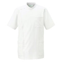 大丸白衣 メンズ半袖ケーシー ホワイト S N770 1枚（直送品）