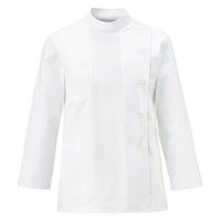 大丸白衣 レディース長袖ケーシー ホワイト 3L N627 1枚（直送品）