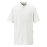 大丸白衣 メンズ半袖ケーシー ホワイト M N760 1枚（直送品）