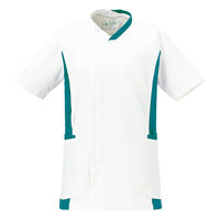 大丸白衣 兼用スクラブ ターコイズ M N712 1枚（直送品）