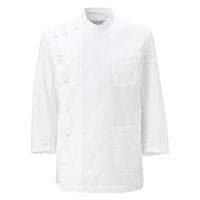 大丸白衣 メンズ長袖ケーシー ホワイト 3L N617 1枚（直送品）